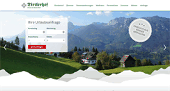 Desktop Screenshot of dirtlerhof.at